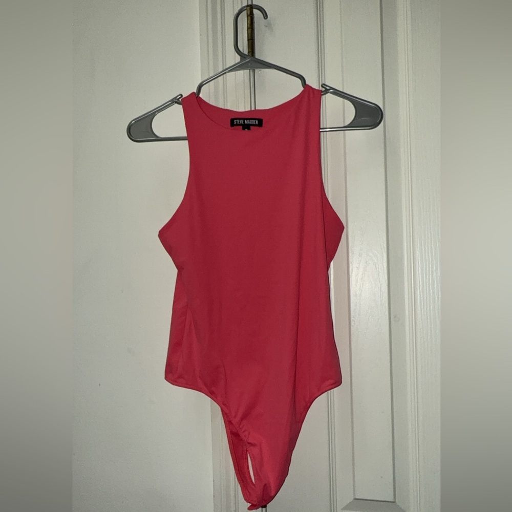 Steve Madden Pink Bodysuit